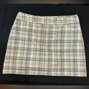 Plaid Skort